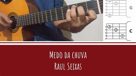 Medo da chuva cifra simplificada banana  (Simplificada Eu perdi o meu medo da chuva Raul Seixas) Raul Seixas - Medo da Chuva cifra