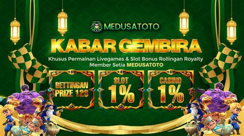 Medusa toto togel Hanya dengan minimal deposit 10