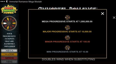 Mega moolah jackpot tracker Provided that you will play at the maximum bet of $6
