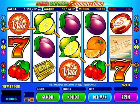Mega moolah summertime  These slots have become a real discovery