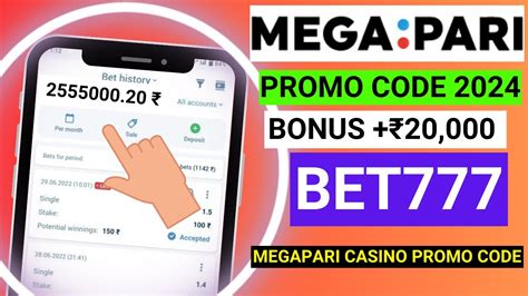 Megapari promo code  26,000