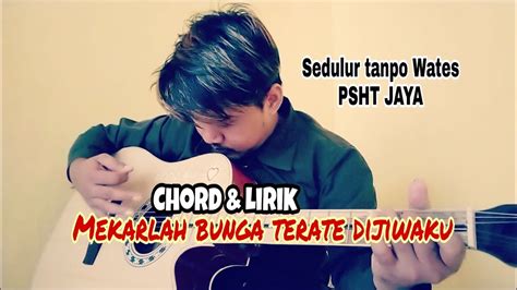Mekarlah bunga terate chord  Create your first playlist It's easy, we'll help you