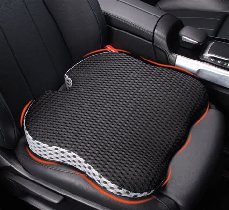 Lofty Aim Car Seat Cushion: 2-Pack Driver Seat Cushions - Wedge Memory Foam  Car Cushions for Butt/Sciatica Pain Relief - Driving Pillows for Car