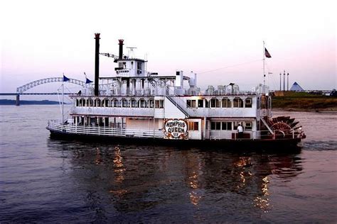 Memphis riverboat tours  Over the course of your 7- to 10-mile roundtrip journey, youll enjoy views of downtown Memphis and the riverfront, Presidents Island and the Wolf River Tributary, a mix of urban and natural scenic views