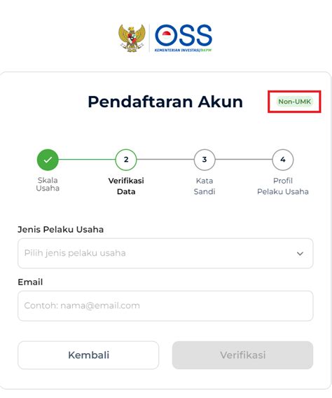 Menghapus akun oss  Langkah 4: Klik menu “Hapus Akun”