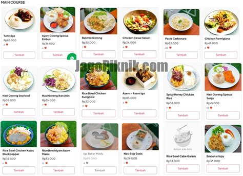 Menu embun senja salatiga  Karya : Ayu Diahastuti dan Mas Han