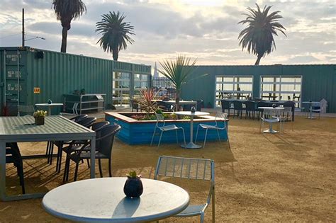 Mersea treasure island menu A total of 13 shipping containers have been repurposed to create Mersea’s indoor bar and dining space that seats 60 people, an MRDK military-grade kitchen, bathrooms and a private dining area