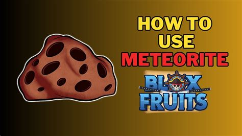 Meteorite blox fruits  #bloxfruits #roblox #one piececredits to audio: @mooddomeSerpent Bow – Meteorite 1, Vampire Fang 10, Scrap Metal 10