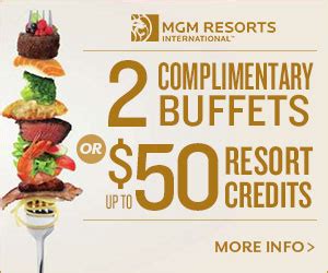 Mgm buffet coupon 99, Weekend Buffet Rate at $39