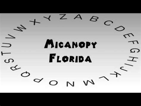 Micanopy fl pronunciation  What a great, old cemetery