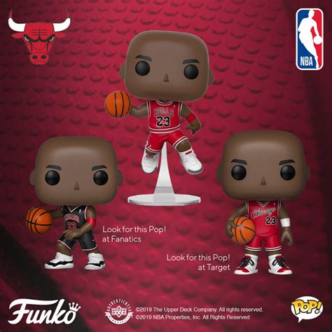 Funko Pop Personnage historique Michael Jordan Chicago Bulls