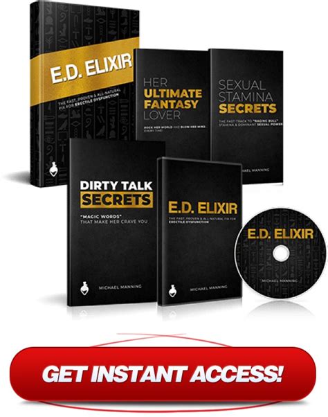 Michael manning ed elixir reviews Some sites will try to draw you in by claiming you can download Michael Manning’s ED Elixir for free