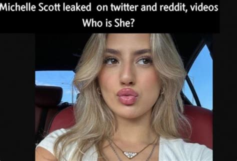 Michelle scott of leaked  That followed donations of $1