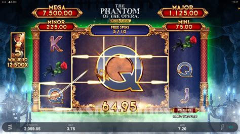 Microgaming phantom of the opera  This stunning game features cinematic graphics and a beautiful soundtrack, along with thrilling gameplay