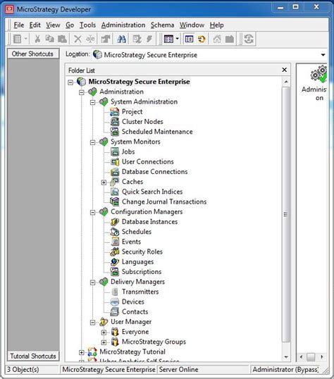 Microstrategy object manager tutorial  API samples illustrate how REST API calls work with ReactJS, and the ability to create reports on the fly, with ad-hoc object fetching and