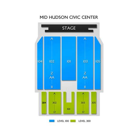 Mid hudson civic center seating chart The arena was