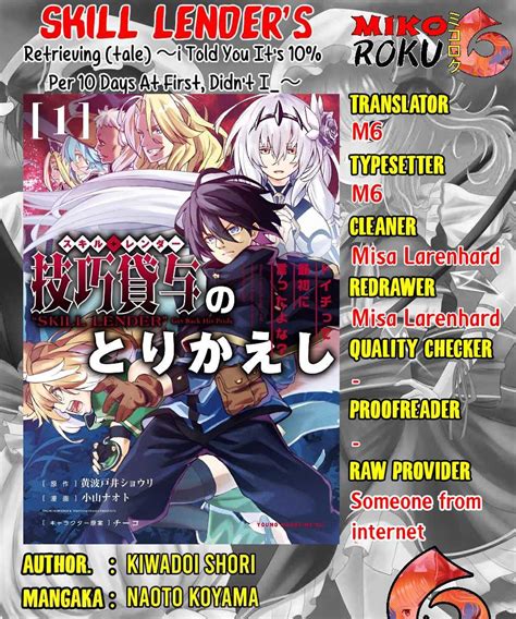 Mikoroku mangadex  Read Reincarnation Coliseum Vol