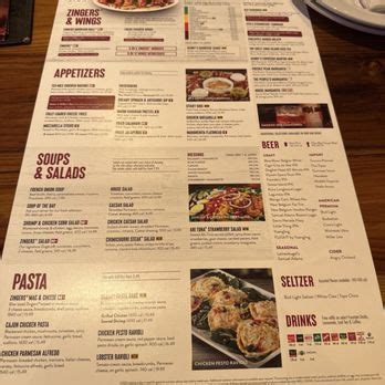 Miller's ale house woodbridge township menu  0