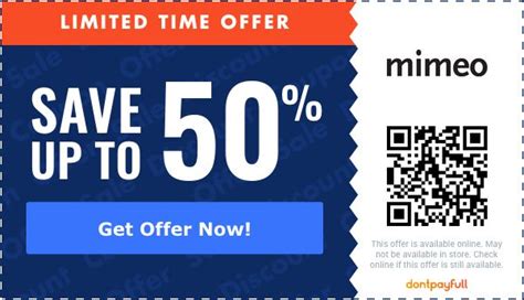 Mimeo coupon  10%