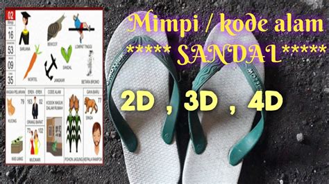 Mimpi beli sandal togel blogspot