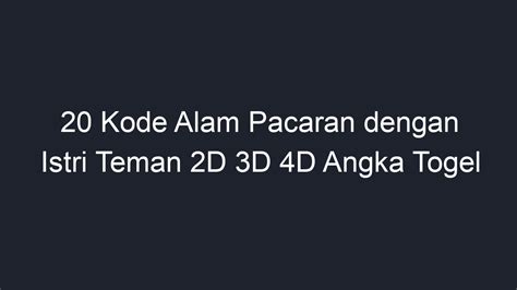 Mimpi membunuh teman togel Prediksi angka togel 2d 3d 4d atau angka main jitu bila bermimpi yang berkaitan dengan Mimpi bunuh anjing jahat menurut Mbah Petruk ialah