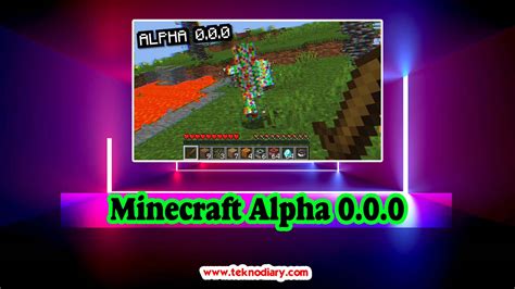 Minecraft alpha 0.0.0 apk download 1 alphaと同様で