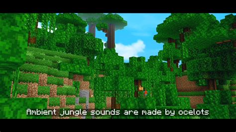 Minecraft ambient sounds resource pack 20