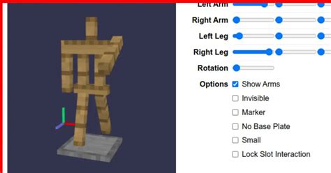 Minecraft armor stand generator 