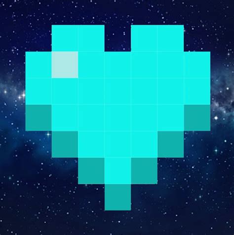 Minecraft blue hearts texture pack  16x Minecraft 1