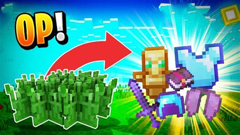 Minecraft but grass drops op items  Get the game! This data pack makes so that mining gravel drops OP loot
