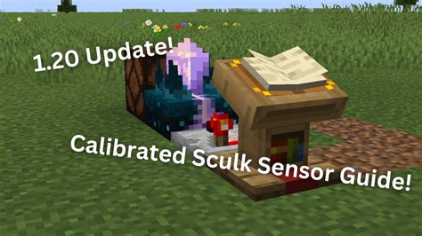 Minecraft calibrated sculk sensor Calibrated sculk sensors can detect sounds and then, based on the frequency, emit redstone signals