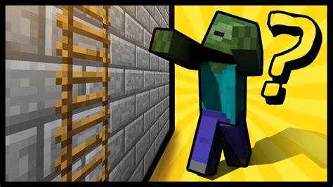 Minecraft can zombies climb ladders 2 loom ingredient 2