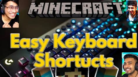 Minecraft chest keyboard shortcuts  Pressing the keys 1 - 9 while in the debug screen will show you a more detailed view of the graph on the right