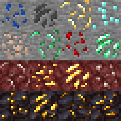 Minecraft coal ore texture 17 ores : k3wl s ore outline for 1 17 and 1 16 minecraft texture pack Ore – official minecraft wiki Ore rarest Where to find all ores in minecraft 1