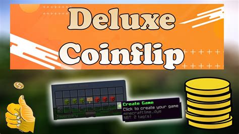 Minecraft coinflip plugin glitch  It's now possible to play a coinflip against other players