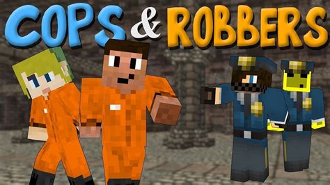 Minecraft cops and robbers server  Vote for rewards in-game