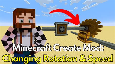 Minecraft create rotation speed controller  Hold right click to rotate the Crank counter-clockwise and shift right click to reverse the rotation