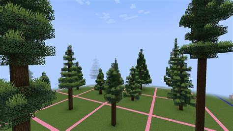 Minecraft custom spruce tree  Pine Spruce are found around spruce forests