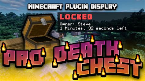 Minecraft deadchest  The chest will be locked for a configurable amount of time, and then just drops its contents