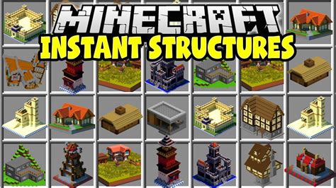 Minecraft instant structures mod 20