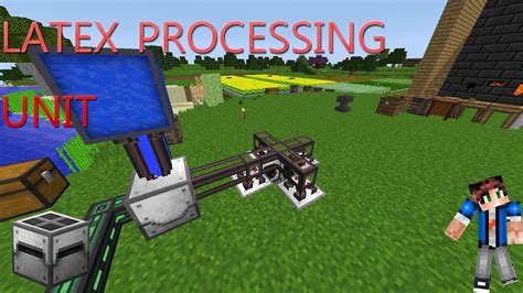 Minecraft latex processing unit  The Latex Processing Unit will generate one Tiny Dry Rubber from