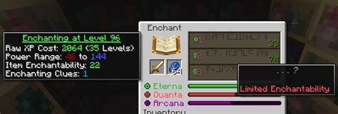 Minecraft limited enchantability  While running out of resources other than the unique dragon egg is not likely to be a factor in normal