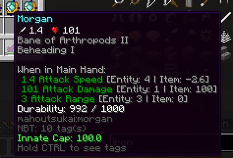Minecraft mahou tsukai morgan cap  I tried checking the config files and there seemed to be no issue with it, I also thought maybe it was because the server was a mohist server so I created a separate forge server to test the mod on its own and it