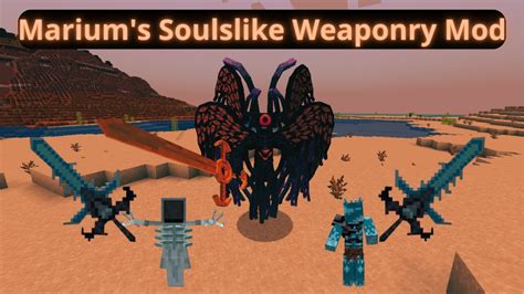 Minecraft marium's soulslike weaponry mod mchoarder Publisher 7714 102 November 16, 2022 February 25, 2023 Marium's Soulslike Weaponry is a Minecraft mod for FabricMC which adds many new