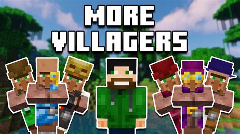 Minecraft more villagers fabric ) Working with Minecraft version 1