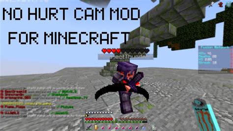 Minecraft no hurt cam mod  Description Gallery Changelog Versions