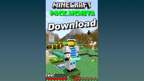 Minecraft pack mcmeta  In Minecraft, click on "Options", then "Resource Packs"