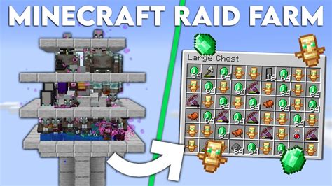 Minecraft raid farm schematic 20Minecraft Easy Raid Farm Produces Over 1000+ loots Per Hour, Using simple materials! Showing how to build a Raid Farm