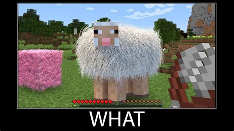 Minecraft sheep fricker meme  Make your own images with our Meme Generator or Animated GIF Maker