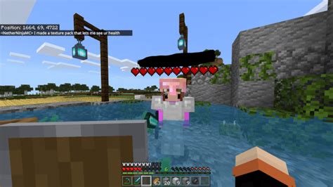 Minecraft show health bar 7k 2